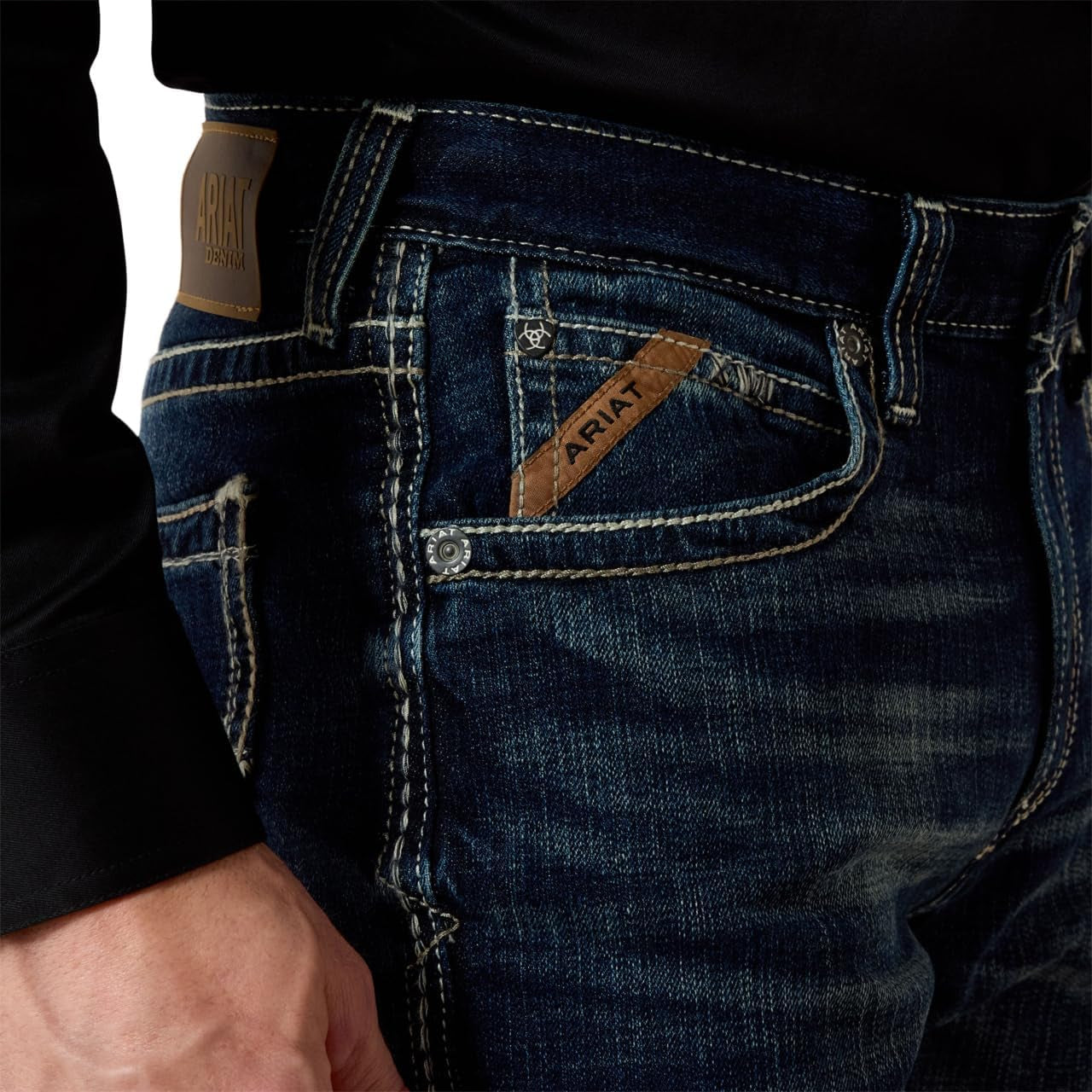 Men'S M4 Low Rise Boot Cut Jeans