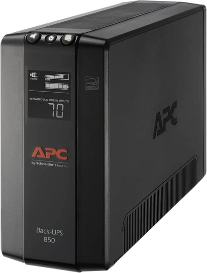 Back-Ups Pro 850VA UPS Battery Backup & Surge Protector, BX850M Backup Battery Power Supply
