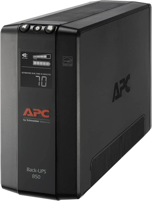 Back-Ups Pro 850VA UPS Battery Backup & Surge Protector, BX850M Backup Battery Power Supply