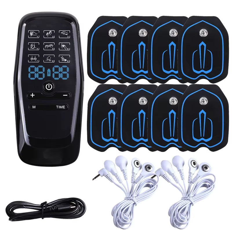 Electric Muscle Stimulator Tens Physiotherapy Acupuncture Body Massage Therapy Slimming Machine Relief Massager